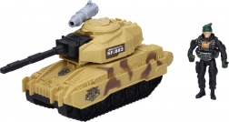 Panzer mit Figur 25 cm