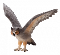 MOJO Tierfigur Virginia-Uhu groß