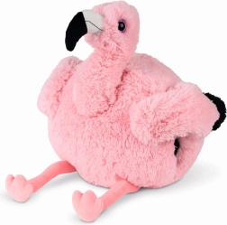 Wärmender Plüsch-Flamingo 3 in 1 - Kissen, Handwärmer und Kuscheltier