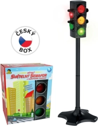 Ampel mit Batterie und realistischen Funktionen