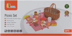 Viga Holz-Picknickset 30-tlg.