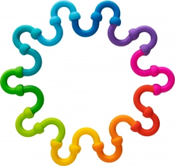 Fat Brain Plip Links Silikon-Verbindungsschlaufen, 20 Stk.