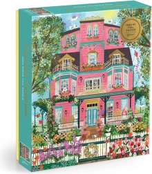 Galison Metallisches Puzzle Viktorianisches Anwesen in Capeside, 1000 Teile
