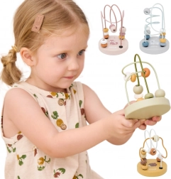 Holz-Perlenlabyrinth POLARB zur Förderung der Feinmotorik