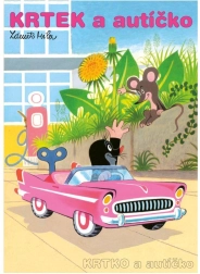 Malbuch Maulwurf und Auto A4