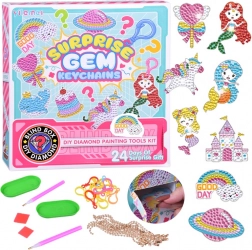 Kreativer Adventskalender mit Diamantmalerei – Anhänger