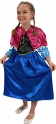 Kinderkostüm Prinzessin Winterkönigreich Anička Deluxe – M