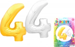 Aufblasbarer Ballon Zahl 4