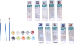 Kreativset Malen nach Zahlen 30x30 cm