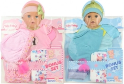 Puppenbekleidung für 40 cm mit Windel und Schnuller