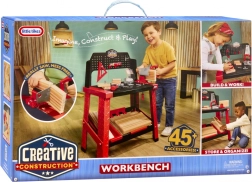 Creative Construction Kinder-Werkbank mit Werkzeug