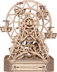Holzmodell des Riesenrads WOODEN CITY