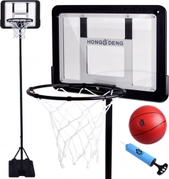 Stehendes Basketballbrett 2,25 m mit Ball