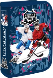 Etui mit Ebenen Hockey