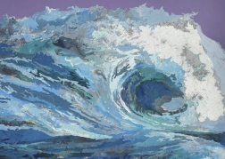 HEYE Puzzle Map Art: Welle 2000 Teile