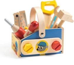 Holzkoffer mit Werkzeug Minibrico DJECO