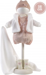 Kleid für Llorens-Puppe 38 cm aus organischen Materialien