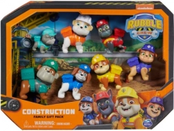 PAW Patrol Figuren – Rubble und sein Team – Geschenkset 7 Stk.