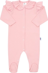 Baby-Overall aus Baumwolle New Baby Stripes rosa 86 (12–18 Monate)