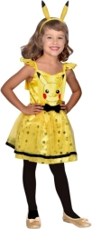 Kinderkostüm Pikachu Kleid