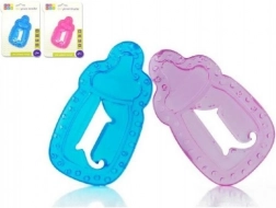 Kühlendes Baby-Beißspielzeug in Flaschenform, 11 cm