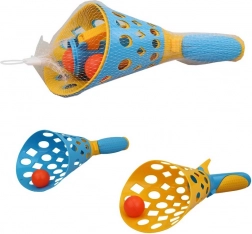 Korb mit Schleuderball für Kinder