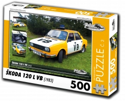 Puzzle RETRO-AUTA Škoda 120 L VB