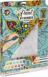 Malen nach Zahlen – Giraffe auf Leinwand 30 × 40 cm