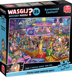 Puzzle Wasgij Mystery 25: Eurosound-Wettbewerb 1000 Teile