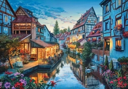 Cherry Pazzi Puzzle Begegnung im Café 2000 Teile