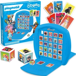 Strategisches Familienspiel Top Trumps Match PLAYMOBIL blau