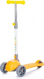 Kinderroller Chipolino Funky Orange mit LED-Rädern