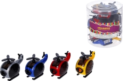 Anspitzer mit Auffangbehälter in Form eines Helikopters