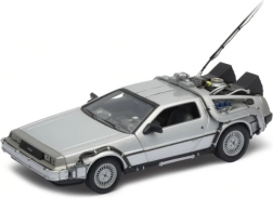 Modellauto DeLorean aus dem Film Zurück in die Zukunft 1:24