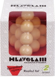 Holzpuzzle Kugelpyramide