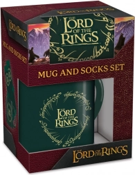 Der Herr der Ringe Herren-Geschenkset – Tasse und Socken