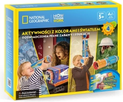 3D-Puzzle-Set mit Farben und Licht