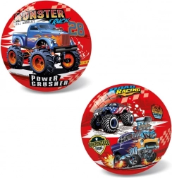 Ball mit Monster-Truck-Motiv, 14 cm