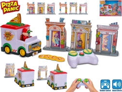 RC-Lieferwagen Pizza Panic! mit herausfeuerbarer Pizza und Sound
