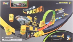 Abschussbahn mit Auto