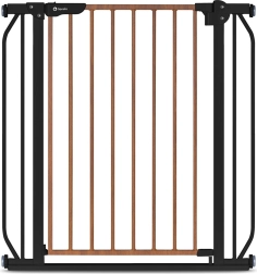 Kindersicherheitsgitter LIONELO Truus Slim Black Carbon Natural