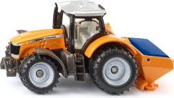 Siku Traktor MASSEY FERGUSON mit Salzstreuer – Blister