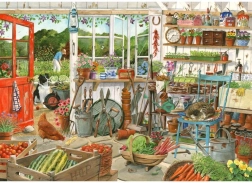 Puzzle Schuppen 1000 Stücke