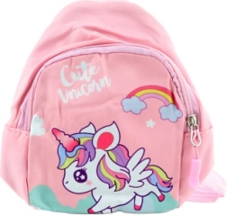 Mini-Rucksack Einhorn mit einem Schultergurt