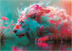 Puzzle Blumen König 500 Teile