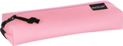Breites PU-Etui PASTELINI mit elastischem Band, rosa