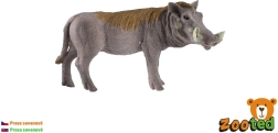 Plastikfigur eines Warzenschweins, 9 cm