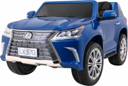 Rutschfahrzeug für 2 Kinder Lexus LX 570 blau mit Fernbedienung