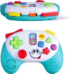 Spielcontroller mit Licht- und Soundeffekten