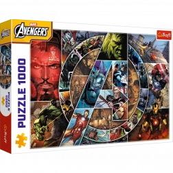 Puzzle mit 1000 Teilen – Marvel Avengers Helden